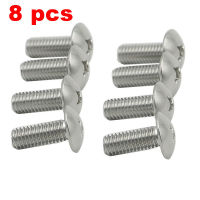 8PCS Stainless Steel License Plate Screws Bolt For Audi Lexus Toyota Mercedes Hyundai Honda License Plate Fasteners