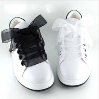 1Pair 100CM Fashion Shoestrings Women Shoelaces Flat Silk Satin Ribbon Shoe Laces Sneakers Sport Shoes Lace Bow