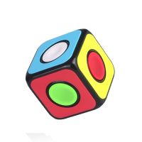 1x1 Magic Cube Spinner Fidget Speed Puzzle ของเล่นเพื่อการศึกษาสําหรับเด็ก