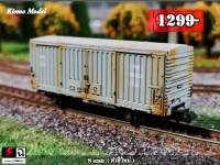 0400766โมเดลรถไฟไทย ตู้สินค้า ตญ N Scale * มือสอง *180166