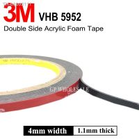 ▦ 1 roll 3M VHB 5952 Double-sided Acrylic Foam Adhesive Tape Automotive 3 Meters Long 4mm width