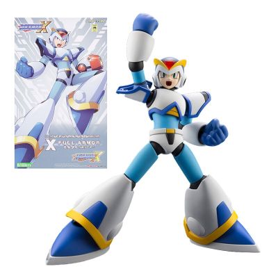 Kotobukiya Original Mega Man Anime Figure KP655 Rockman X Full Armor Collection Model Action Figure Toys For Boys