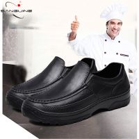 Chef Shoes Non-Slip Kitchen Men Workwear Shoes Light Loafers Cooking Waterproof Oil-proof Stain Resistant Sneakers New Fashion