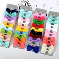 【jw】๑  10Pcs/Set Color Hair for Baby One-Word Clip Kids Broken Bangs Hairgrips