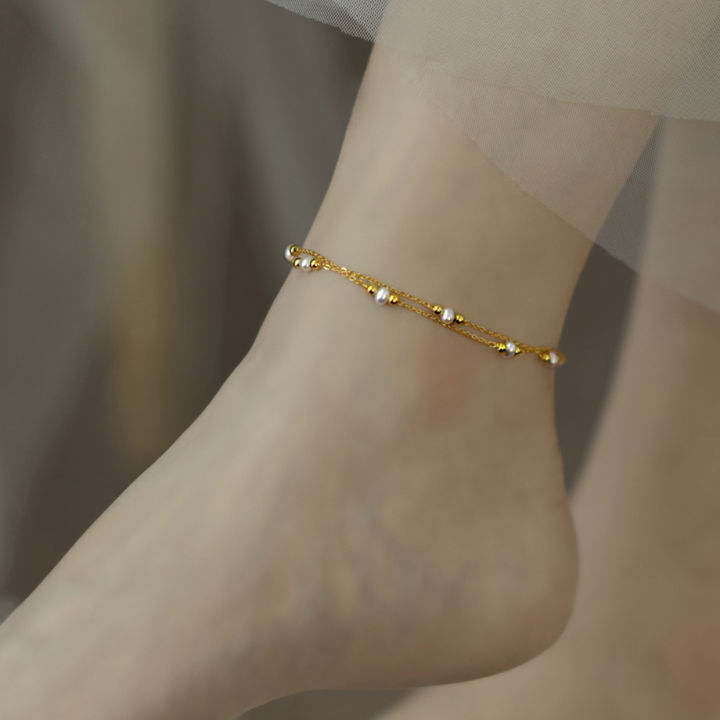nymph-natural-freshwater-pearl-adjustable-anklet-handmade-creative-retro-style-14k-gold-injection-for-women-fine-jewelry-j1006