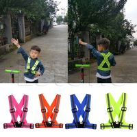 Kids Adjustable Safety Security Visibility Reflective Vest Gear Stripes Dropshipping