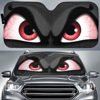 Car Accessories Dragon Evil Eyes Print Sunshades Reflector Anti UV Protector Car Sun Shade Auto Sunshade Universal parasol coche