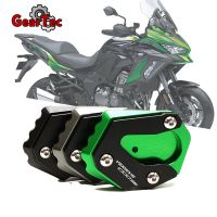 ❦ที่ขยายขาตั้งด้านข้างสำหรับ Kawasaki VERSYS1000 VERSYS 1000 SE 2021 2019 2020อุปกรณ์เสริมสำหรับมอเตอร์ไซค์แผ่นรองขยายขาตั้งด้านข้าง