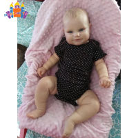 SS【ready stock】Simulation  Baby  Doll  Toy Silicone 50cm Blue Eyes Detailed Lifelike Diy Doll Set