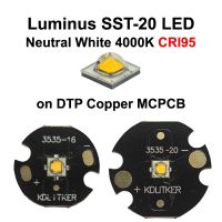 Luminus Sst-20แสงสีขาว4000K Cri95สูง Smd 3535 Led Emitter บน Kdlinker Dtp Coppper Mcpcb ไฟฉาย Diy