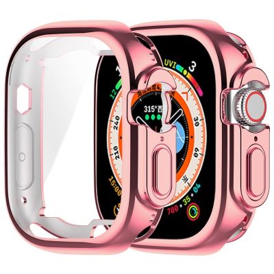 TPU Screen Protector Cover For Apple Watch Ultra Case 49mm Full bumper iWatch series 8 7 6 5 4 3 SE 45mm 41mm 42/38mm 44mm 40mm