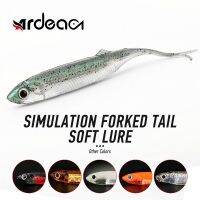 [HOT LIAXLLWISAAZH 534] Ardea Soft Lure 105/75Mm Minnow Fox Tail Shad ซิลิโคนเหยื่อประดิษฐ์ Bionic Noise Sequins Bass Perch Fishing Tackle