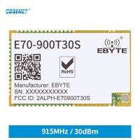 Cc1310ส่งสัญญาณต่อเนื่อง868Mhz 915Mhz Modbus ความเร็วสูง30dbm E70-900t30s Rf โมดูลเครื่องรับส่งสัญญาณไร้สาย Ipex/หลุมแสตมป์