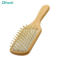 DREWTI Woman Hairbrushes Salon Detangling Massage Scalp Prevent Itching Combs Wooden Air Cushion Massager Hairdress Paddle Brush