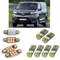 Interior led Car lights For Toyota proace box mdz 2016 car accessories boot light License Plate Light 10pc