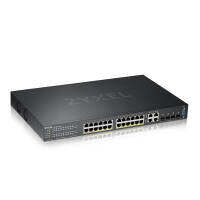 Switch Zyxel 24-port GbE L2+ PoE Switch with GbE Uplink (GS2220-28HP)