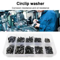 【cw】 580 Packs Circlip Retaining Ring Metal Buckle Shaped Split Washers Kit Corrosion Resistance Easy Install for Shaft Accessories ！