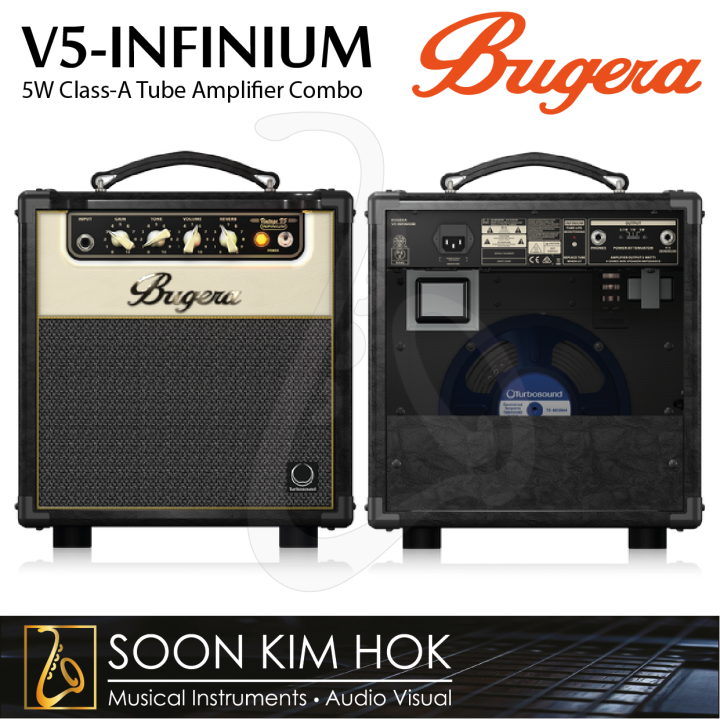 BUGERA V5-INFINIUM 5W Class-A Tube Amplifier Combo With INFINIUM