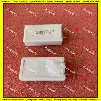 10pcs 20W 30ΩJ 120R 33R 47R 50R 25RJ ± 150R 200R 220R 100R 470 R OHM แนวตั้งซีเมนต์ความต้านทาน5 RX27-5 sqm