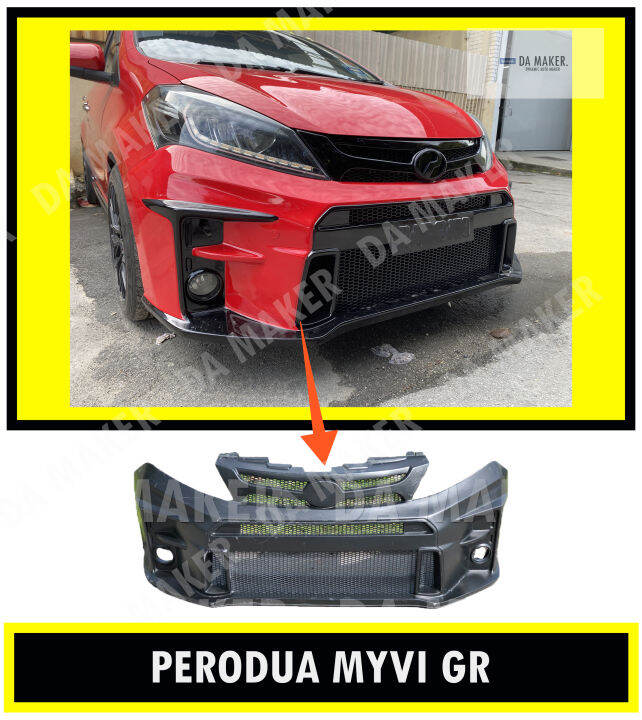 PERODUA MYVI GR FRONT BUMPER Lazada