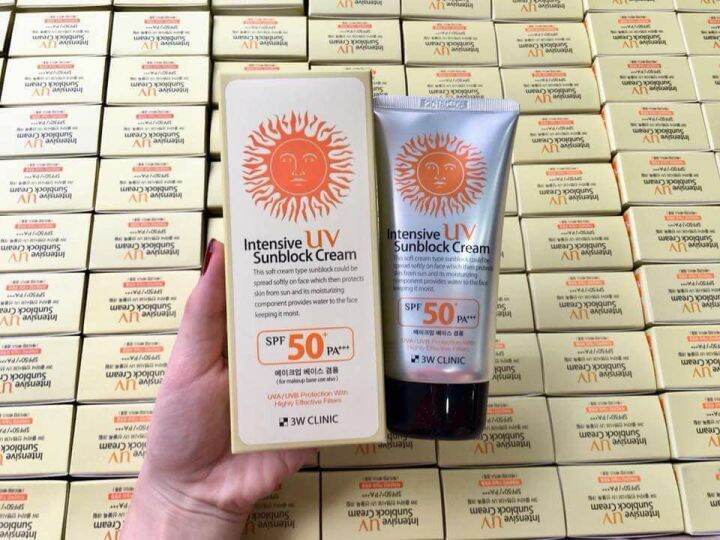 intensive-uv-sunblock-cream-กันแดด-3w-spf50pa