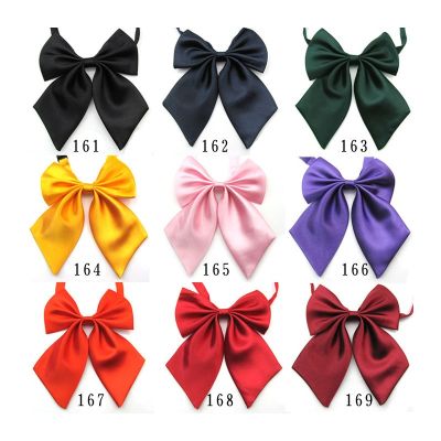 NEW Classic Bowtie Fashion Neckwear Adjustable solid bow tie women 39;s butterflies butterfly bow tie Free Shipping