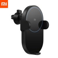 Xiaomi Mi ที่ชาร์จในรถไร้สาย Qi สูงสุด20W/30W ที่วางโทรศัพท์ที่ชาร์จไฟบนรถยนต์ได้อย่างรวดเร็วด้วยเซ็นเซอร์อินฟาเรดอัจฉริยะ