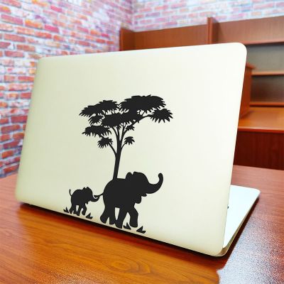 【ร้อน】ช้างพ่อ Amp; ลูกชายสติกเกอร์แล็ปท็อปสำหรับอุปกรณ์ Macbook Air Pro Retina 11 13 15นิ้ว Mac พื้นผิวรูปลอกโน๊ตบุ๊คปกผิว