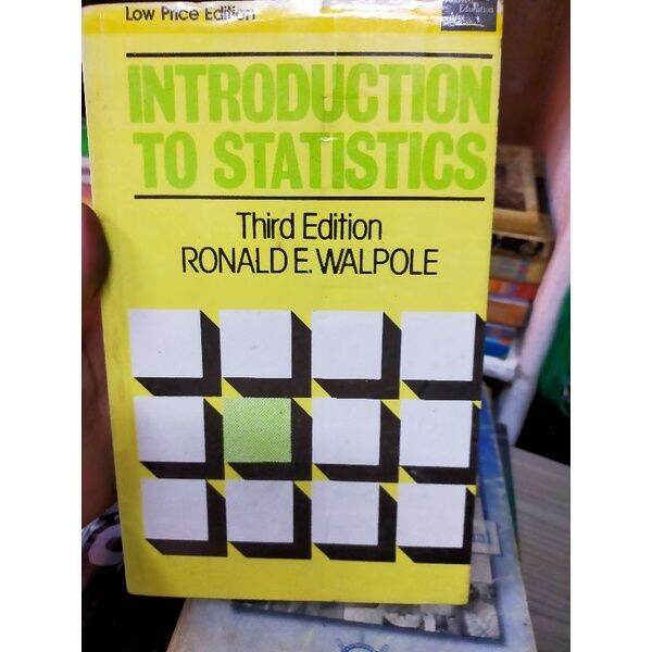 Introduction To Statistics 3rd Edition By WalpoleGI0 | Lazada PH