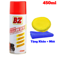 Dưỡng Bóng Sơn Chống Bám Nước BZ Quick Polish Wax Tặng Khăn 450ml