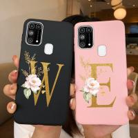 เคสสำหรับ Samsung Galaxy M31 Prime M41 M31S หรูหราเคสฝาหลังซิลิโคนแบบนิ่มมีตัวอักษรน่ารักสำหรับ Samsung M31 Prime M 31S 41เคสเคสโทรศัพท์ที่คลุมกระเป๋า