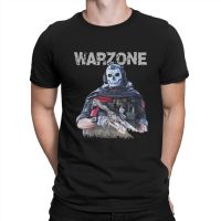 Vintage Warzone Essential T-Shirts For Men Round Collar Cotton T Shirts Cod Game Short Sleeve Tee Shirt Printed Clothing 【Size S-4XL-5XL-6XL】