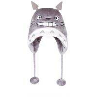 【Lao Zhang Fashion Cosplay】มิยาซากิเพื่อนบ้านของฉัน Totoro ออกแบบตุ๊กตาฤดูหนาวที่อบอุ่นน่ารักเย็บปักถักร้อยหมวกผู้ชายผู้หญิง U Nisex คอสเพลย์อะนิเมะการ์ตูนหมวกหมวกของขวัญ