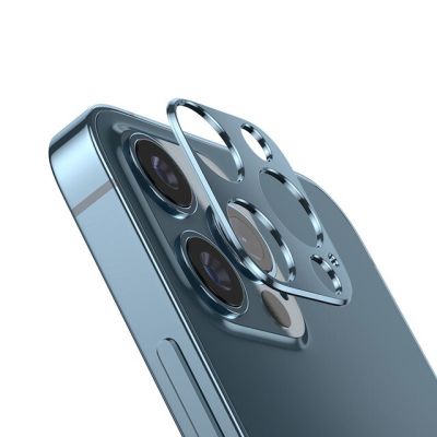 สำหรับ iPhone 14 Tutup Lensa Kamera โลหะกระจกสำหรับ iPhone 13Pro 12 11 Pro Max เคสขนาดเล็กด้านหลังป้องกันเลนสำหรับ iPhone 14Pro 13แหวน
