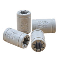 5/10Pcs พลาสติก RJ4JP-01-08 Linear Bearing Solid Polymer LM8UU แบริ่ง 8mm Bushing 3D เครื่องพิมพ์ชิ้นส่วนเพลาแบริ่งเชิงเส้น-dchvbhdvbhvsfvfb