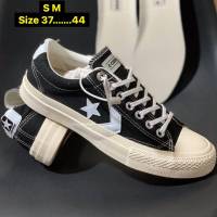 รองเท้าผ้าใบผู้ชาย &amp; ผู้หญิง ?onverse star player color: ดำ, ขาว, เหลือง size: 36-44