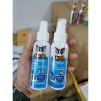 Woww สุดคุ้ม สเปร์ยอาบน้ำแห้ง สเปร์ย ฮาชิ HACHI CEANSING SPRAY 3 in 1 ราคาโปร กรง สุนัข กรง หนู แฮม เตอร์ กรง สุนัข ใหญ่ กรง กระรอก