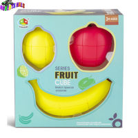 RH【ready Stock】3X3 Fruit Magic Cube Lemon Orange Banana Peach Pear Speed Cube ของเล่นปริศนาเพื่อการศึกษาสำหรับเด็กCOD【low price】