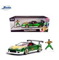 โมเดลรถของเล่น  Jada Toys No.31909 พาวเวอร์เรนเจอร์  อัตราส่วน 1:24  พร้อมฟิกเกอร์ Green Ranger figure รถเหล็ก  สวยสมจริงน่าเก็บ สะสม