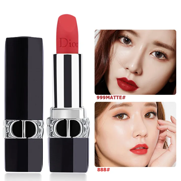 DIOR Lipstick Intense Blue Gold ลิปสติก 999 Matte 999 888 080 772