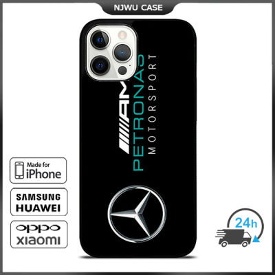Mercedes AMG Phone Case for iPhone 14 Pro Max / iPhone 13 Pro Max / iPhone 12 Pro Max / XS Max / Samsung Galaxy Note 10 Plus / S22 Ultra / S21 Plus Anti-fall Protective Case Cover
