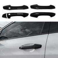 Bright Black Exterior Door Handle Cover Trim for Kia K5 Optima 2020 2021 2022 with Smart Keyhole