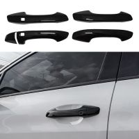 Bright Black Exterior Door Handle Cover Trim for K5 2020 2021 2022 with Smart Keyhole