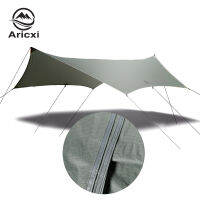 Aricxi ultra light Tarp 3.9*2.9 meters 15D nylon silicone coating high quality outdoor caming tent shelter Butterfly shape tarp