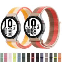 20mm Band For Samsung Galaxy Watch 4/Classic/3/active 2/Gear S3/S2 Nylon loop correa Bracelet Huawei watch GT 2e pro strap 22mm