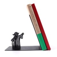 Zinc Alloy Premium Heavy Duty Metal Bookendschool Office Supplies Etal Bookrack Hot Sale Bookshelf Bookends Book Holders Gifts