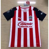 2022 2023 ล่าสุด เสื้อกีฬาแขนสั้น ลายทีมชาติฟุตบอล Mexican League Chivas 2022 ชุดเหย้า