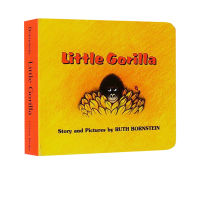 Little gorilla orangutan English original picture book paperboard book recommended by Wang Peiyu