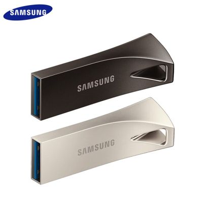 SAMSUNG BAR Plus USB 3.1 แฟลชไดรฟ์ 32GB 64GB สูงสุด 200MB/s Pendrive 128GB 256GB สูงสุด 400MB/s Memory Stick ไดรฟ์ปากกา U Disk