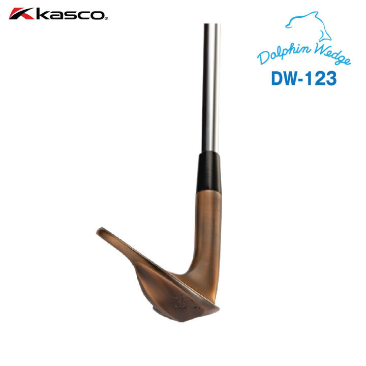 kasco-dolphin-wedge-dw-123-copper-ns-pro-shaft-ไม้กอล์ฟเวดจ์-รุ่น-dw-123-สีทองแดง-ก้าน-ns-pro